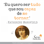 Frase de Katherine Mansfield